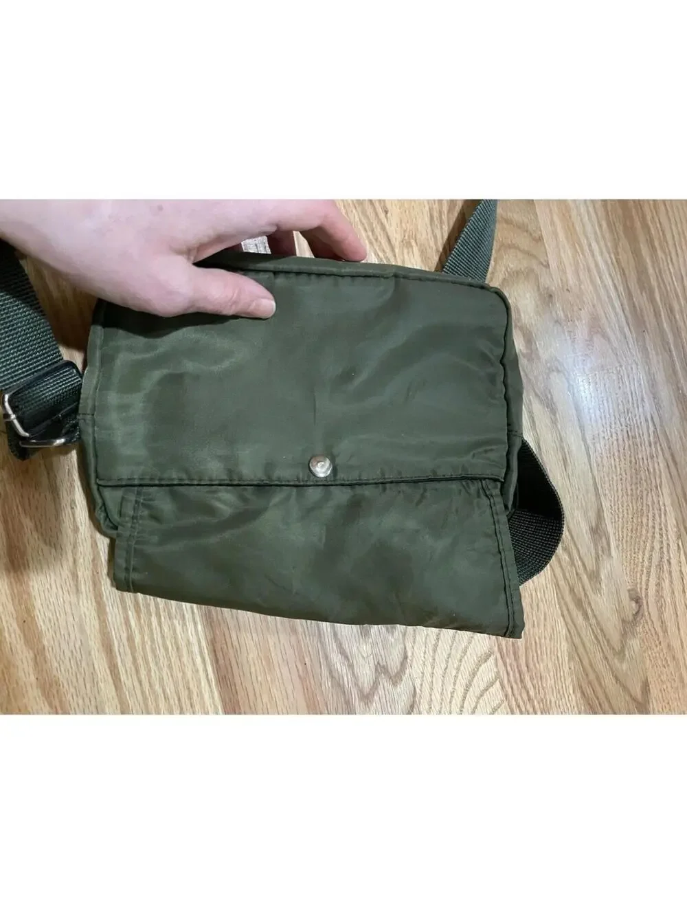 ESpirit Olive Green Fanny Pack Crossbody Purse Bag Organizer men / women / trave